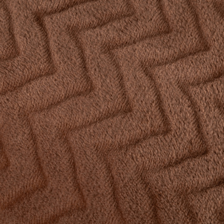 Плед Luscan микрофибра 150х220 см кофейный