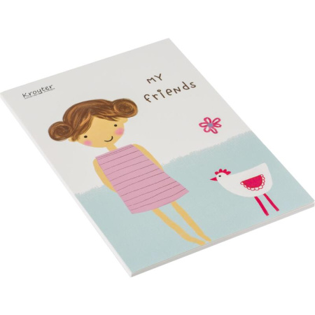 Альбом для рисования Kroyter Girls А5 30 листов