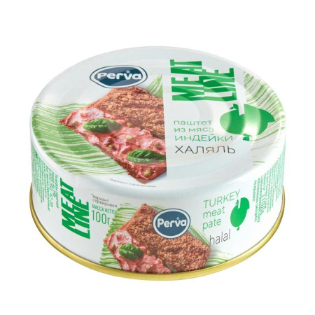 Паштет Perva Meat Line из индейки 100 г