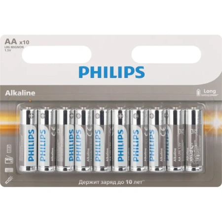 Батарейка AA пальчиковая Philips Entry