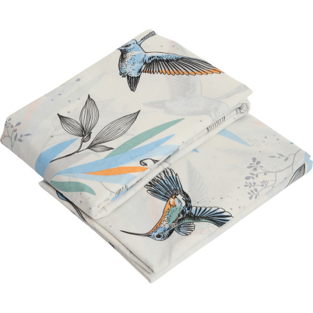 Постельное бельё Lovely textile Колибри (евро, бязь) Постельное бельё Lovely textile Колибри (евро, бязь)