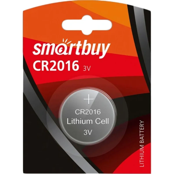 Батарейка Smartbuy таблетка CR2016 Батарейка Smartbuy таблетка CR2016