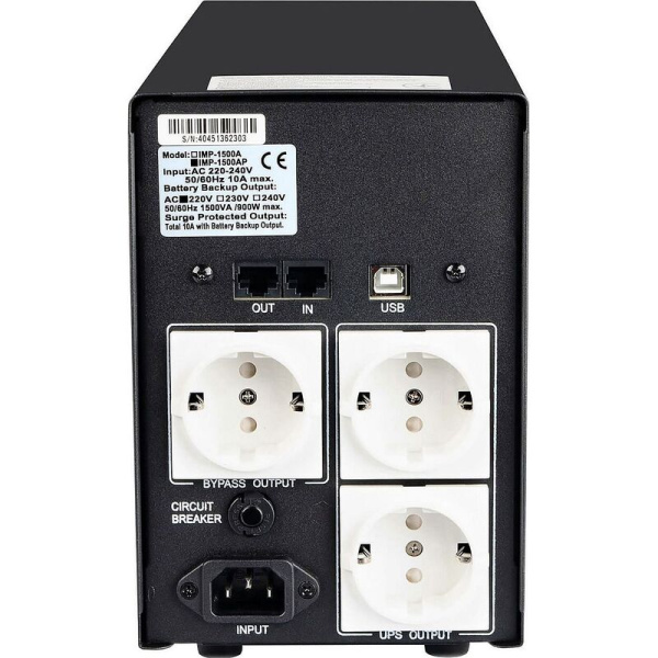 Источник бесперебойного питания Powercom IMP-1500AP