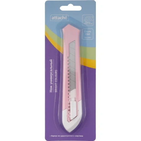 Нож универсальный Attache 18 мм (SX62N) Нож универсальный Attache 18 мм (SX62N)