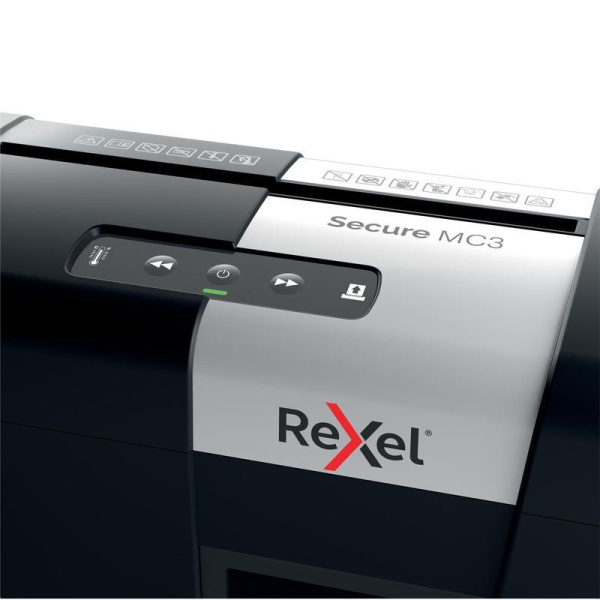 Уничтожитель документов Rexel Secure MC3 5-й уровень секретности объем  корзины 10 л
