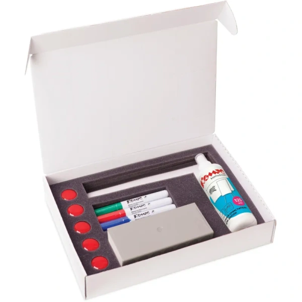 Набор принадлежностей Комус для магнитно-маркерной доски (5 предметов в  наборе)