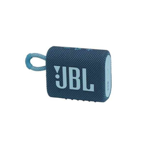 Акустическая система JBL GO 3 синяя (JBLGO3BLU)