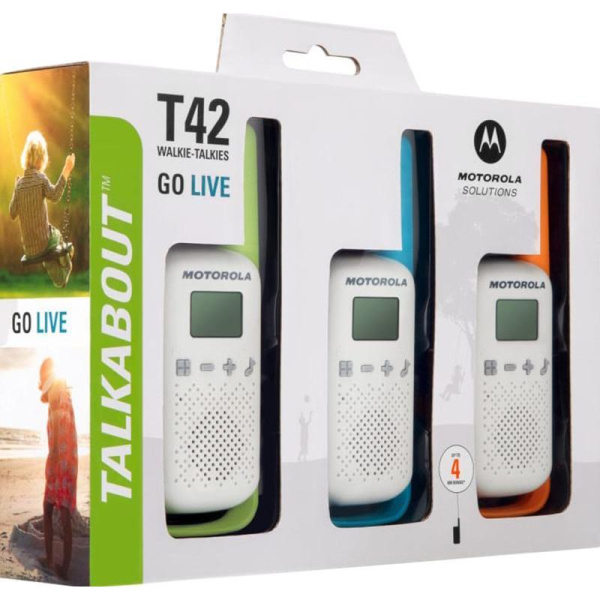 Рация Motorola Talkabout T42 Triple (3 штуки в упаковке)