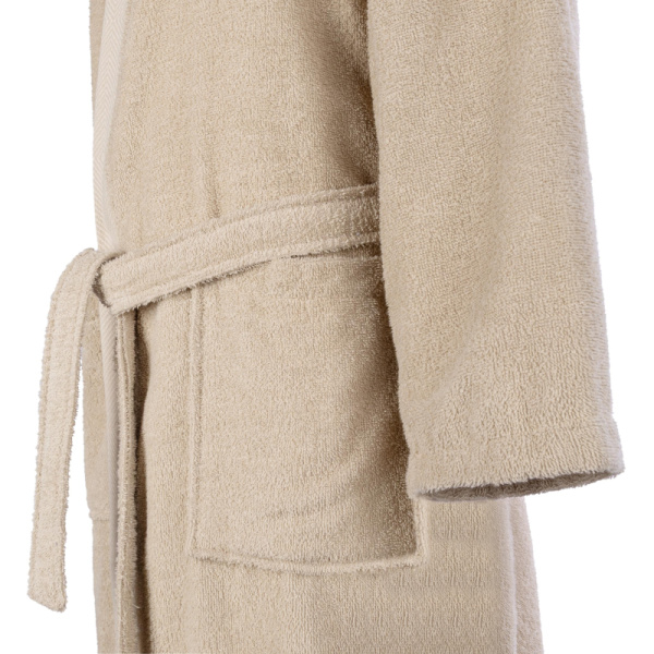 Халат махровый Комус Delray 50-52 (L-XL) бежевый