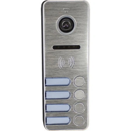 Вызывная панель для видеодомофона Tantos iPanel 2 HD 4 аб серебристый