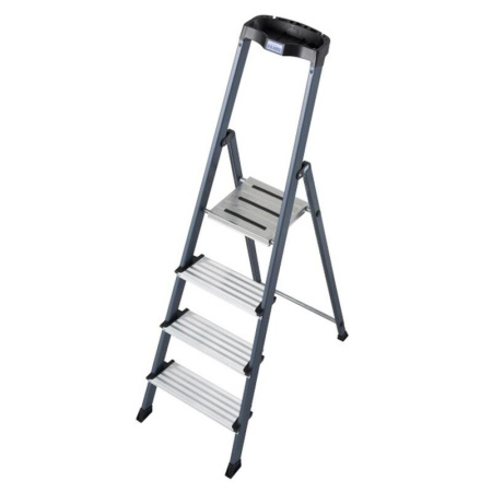 Стремянка алюминиевая 4 ступени Krause 126429