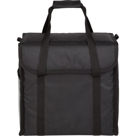 Термосумка для обедов оксфорд черная 35х25х35 см