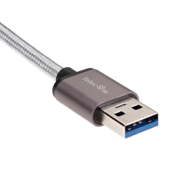 Кабель Telecom USB Type-C - USB A 2 метра (TC403M-2M)