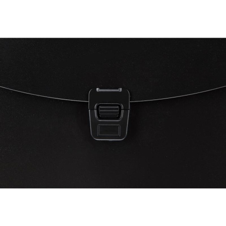 Папка-портфель пластиковая Attache Economy A4 черная (330х250 мм, 1  отделение)