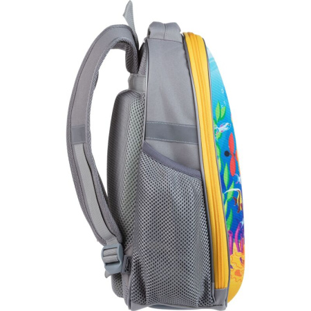 Ранец Комус Класс Light Шустрики анатомический серый с одним отделением
