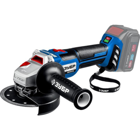 Шлифмашина угловая аккумуляторная ЗУБР AB-125