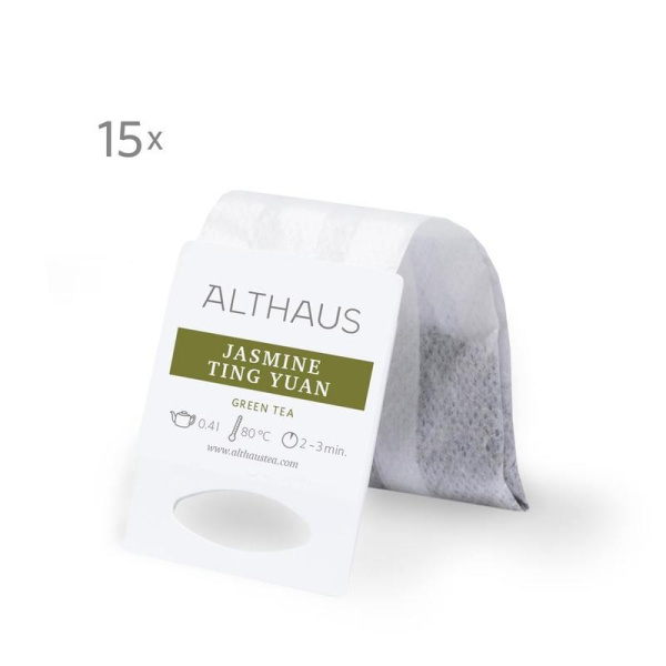 Чай Althaus Grand Pack Jasmine Ting Yuan зеленый 15 пакетиков