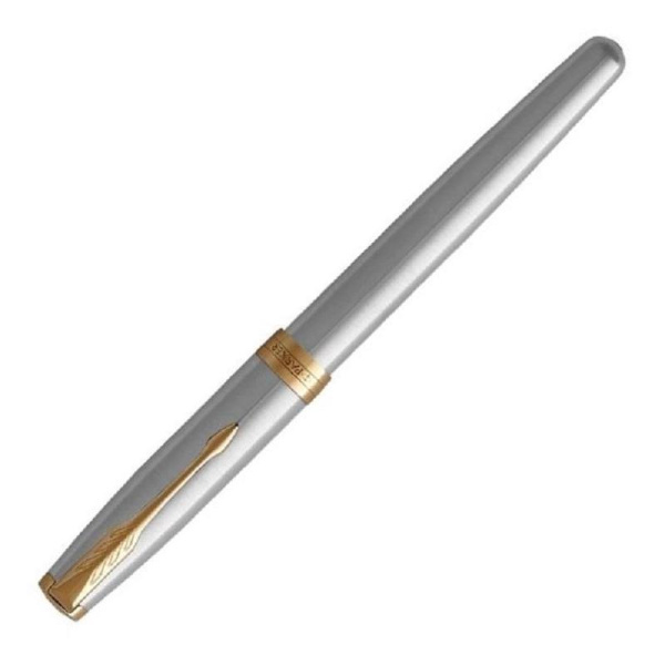Ручка перьевая Parker Sonnet черная стальной корпус (артикул производителя 1931504)