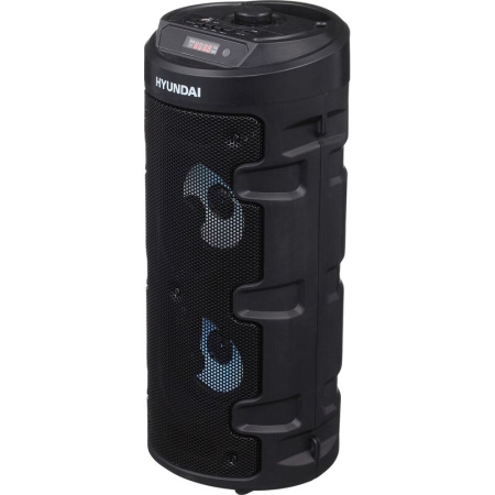 Акустическая система Hyundai H-MC160 чёрная с подсветкой Акустическая система Hyundai H-MC160 чёрная с подсветкой