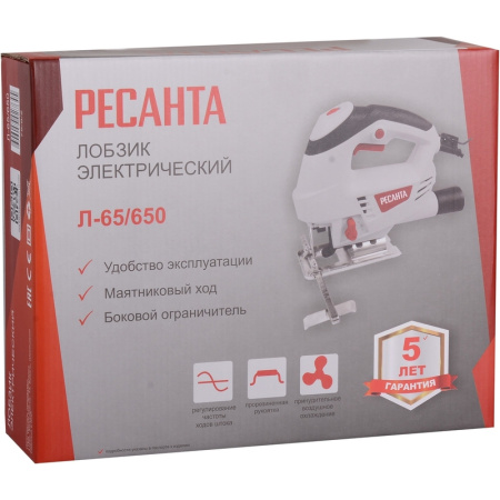 Электролобзик сетевой Ресанта Л-65/650 (75/9/2)