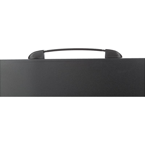 Папка-портфель пластиковый Attache Selection Радуга А4 черная 330х245 мм  13 отделений