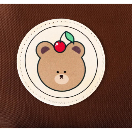 Рюкзак школьный №1 School Мишка бежевый