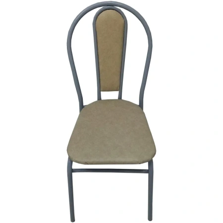 Стул обеденный 4353 бежевый (искусственная кожа, металл)