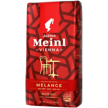 Кофе в зернах Julius Meinl Vienna Melange 1 кг (пакет)
