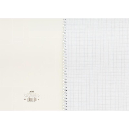 Тетрадь общая Attache,(А4, 60 листов, клетка, на спирали)