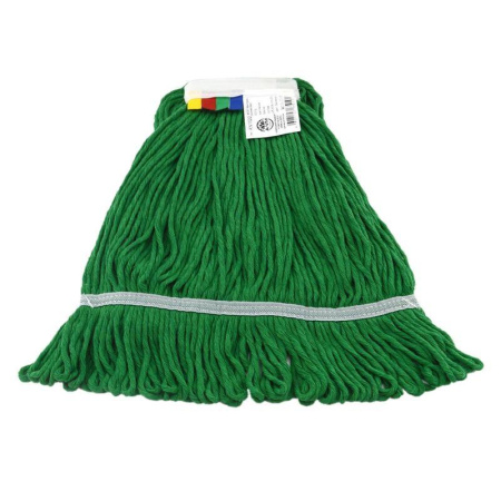 Насадка МОП веревочная A-VM Кентукки хлопок 70 см зеленая