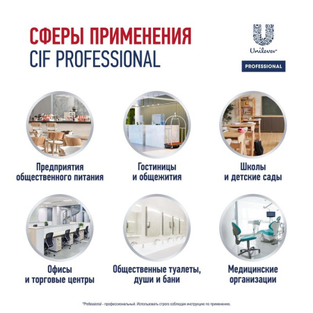Универсальное чистящее средство Cif Professional спрей 500 мл