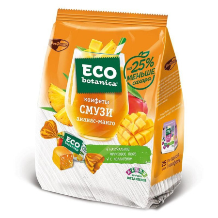 Мармелад Eco Botanica ананас-манго 150 г Мармелад Eco Botanica ананас-манго 150 г