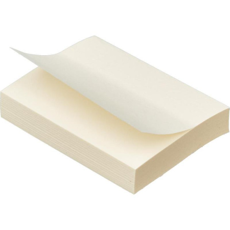 Стикеры Attache 38x51 мм желтые пастельные 3 блока по 100 листов