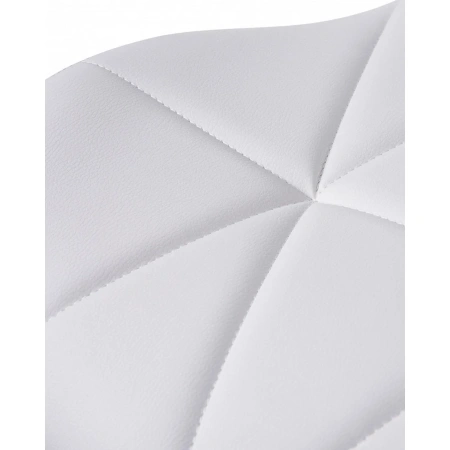 Стул барный Dobrin Barny белый/хромированный (искусственная кожа/металл)