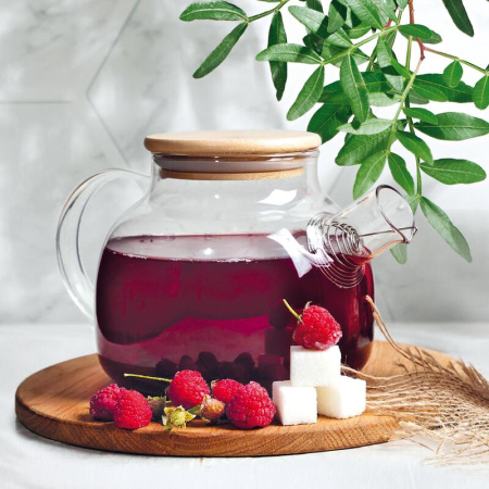 Чайник заварочный Appetite стеклянный 1500 мл