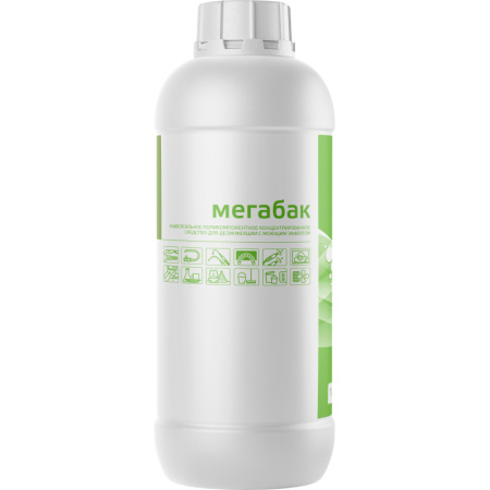 Дезинфицирующее средство Мегабак 1 л (концентрат)
