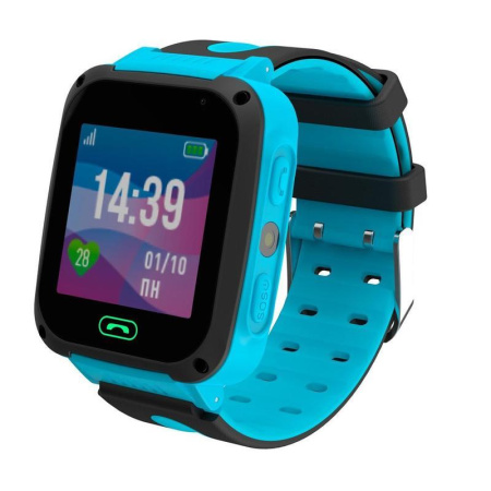 Фитнес-браслет Jet Kid Connect голубой