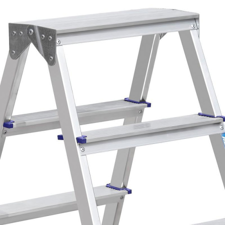 Стремянка алюминиевая 2x4 ступени Алюмет AD7204