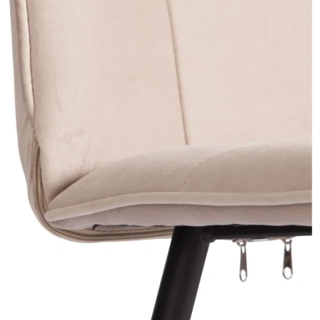 Стул обеденный Комус Мебель Flame бежевый (ткань, металл)