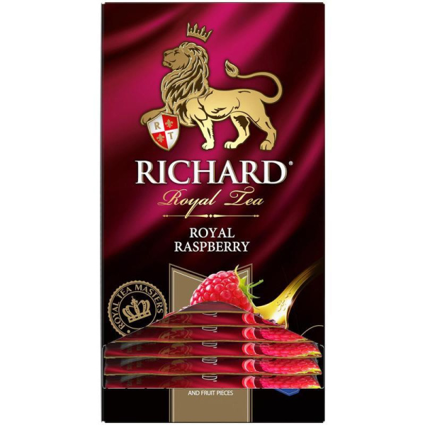 Чай Richard Royal Raspberry травяной 25 пакетиков