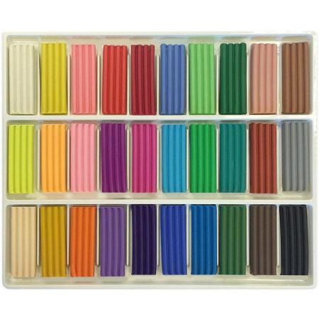 Пластилин классический Луч Zoo 30 цветов 450 г