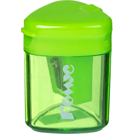 Точилка для карандашей Комус Класс с контейнером  пластиковая/металлическая Точилка для карандашей Комус Класс с контейнером  пластиковая/металлическая