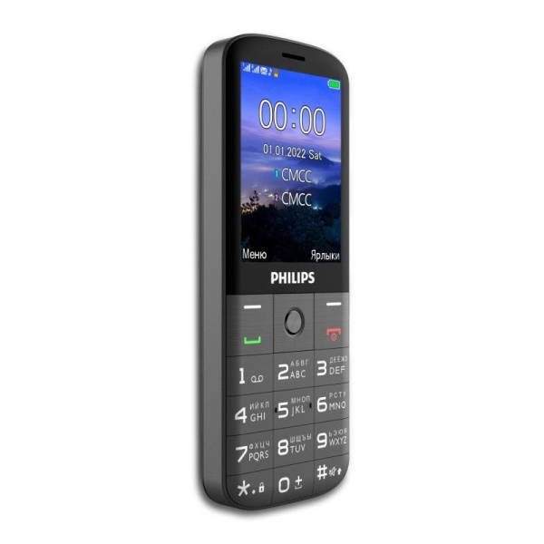 Мобильный телефон Philips E227 Xenium серый