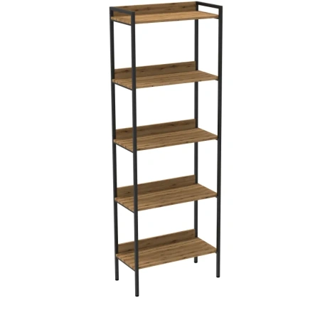 Стеллаж Комус Онега-10 (дуб вотан, 675х337х1950/1960)