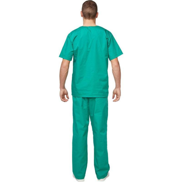 Костюм хирурга универсальный м05-КБР зеленый (размер 52-54, рост 158-164)