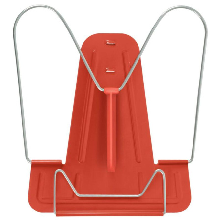 Подставка для книг Стамм металлическая красная