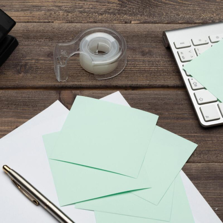 Блок для записей Attache 90x90x50 мм салатовый (плотность 80 г/кв.м)