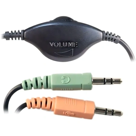 Гарнитура проводная Microlab K250 серая/желтая (80003138)