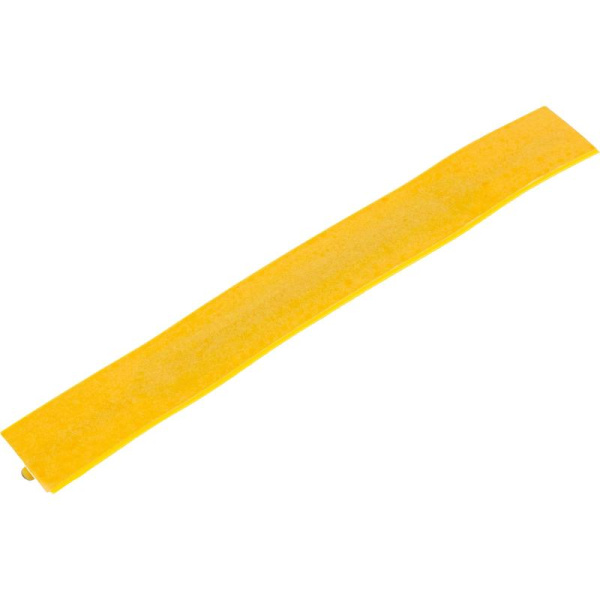 Механизм для скоросшивателя Комус металлопластиковый самоклеющийся  желтый/зеленый  (150х20 мм, 10 штук в упаковке)
