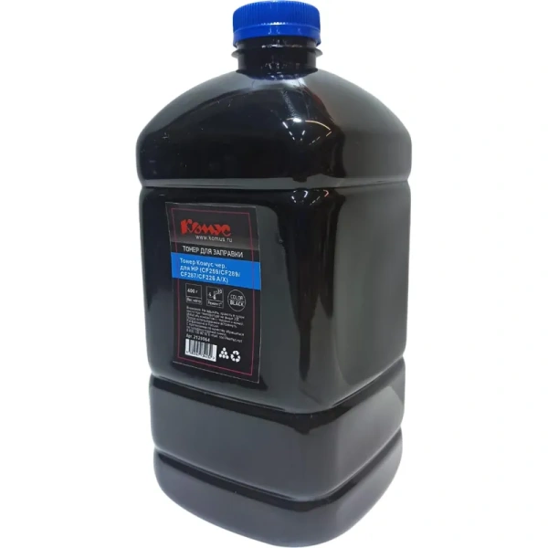 Тонер Комус CF259/CF289/CF287/CF226 A/X для HP черный совместимый 400 г